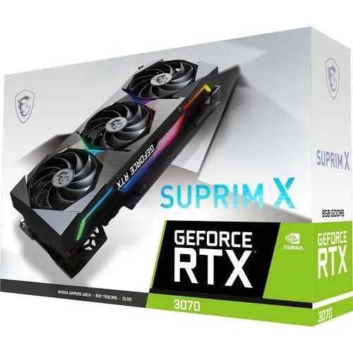 MSI GeForce RTX 3070 SUPRIM X 8G LHR Graphics Card