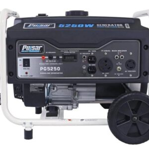 Pulsar 5,250/4,250-Watt Gasoline Powered Recoil Start Portable Generator