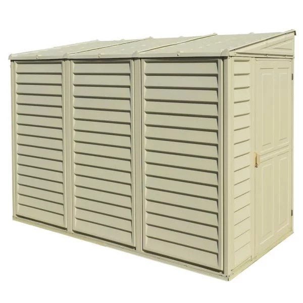 Duramax 4ft x 8ft Sidemate Vinyl Resin Outdoor Storage Shed