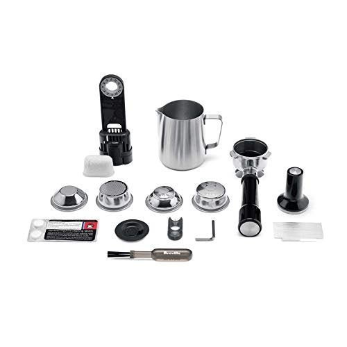 Breville Dynamic Duo Dual Boiler Espresso Machine and Smart Grinder Pro Package, Stainless Steel – BEP920BSS