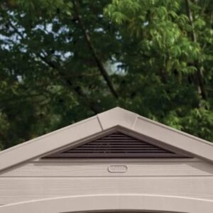 Keter Factor 8?8 Foot Large Resin Outdoor Shed