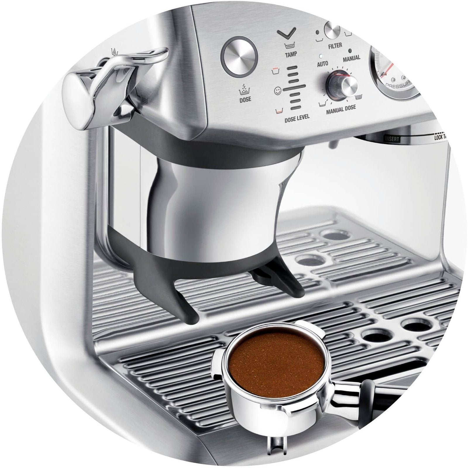 Breville – the Barista Express Impress Espresso Machine – Brushed Stainless Steel