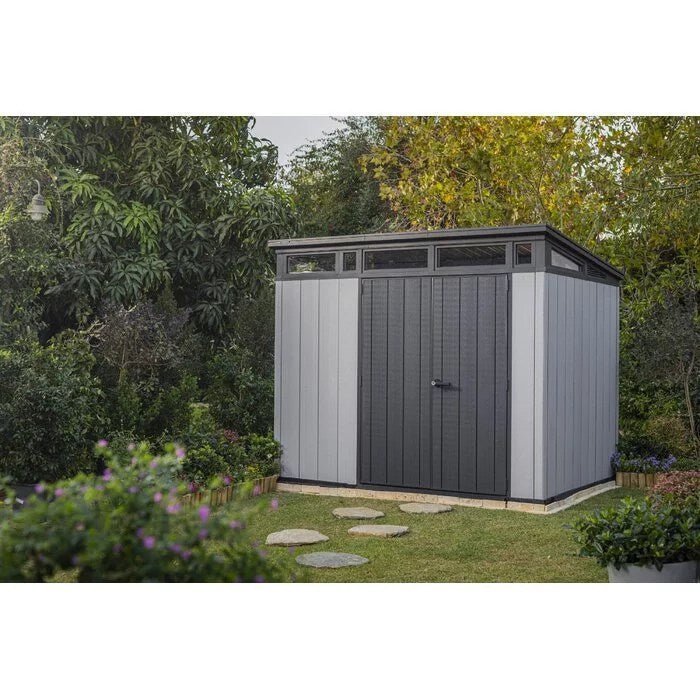 Artisan 9 ft. W x 7.5 ft. D Plastic Storage Shed