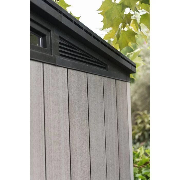 Artisan 9 ft. W x 7.5 ft. D Plastic Storage Shed