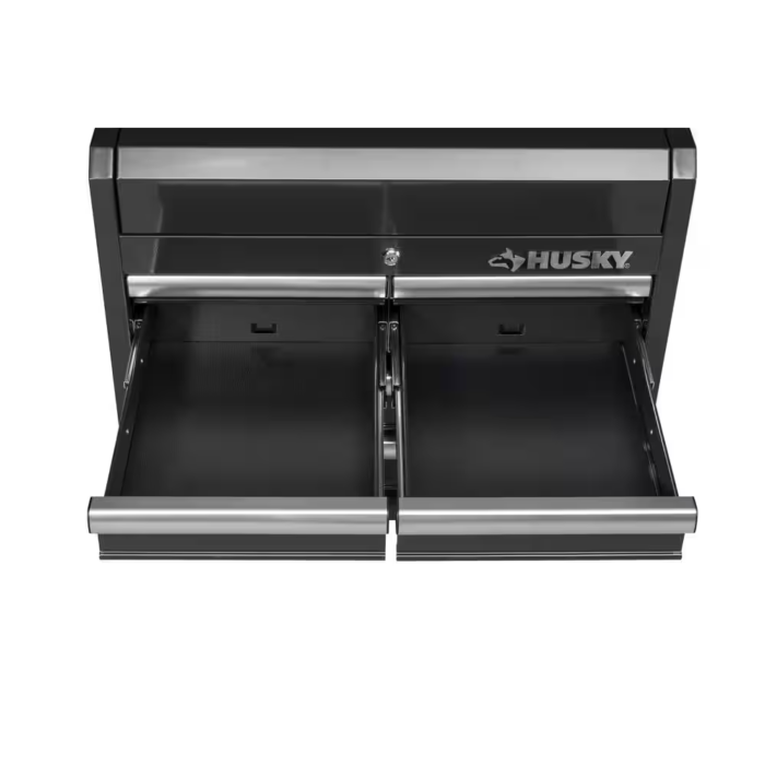 27 In. W X 18 In. D Standard Duty 11-Drawer Tool Chest Combo and Top Tool Cabinet Combo in Black