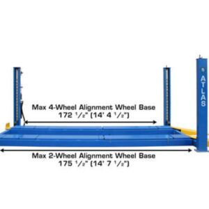 Atlas 414A 14,000 lbs 4 Post Alignment Lift