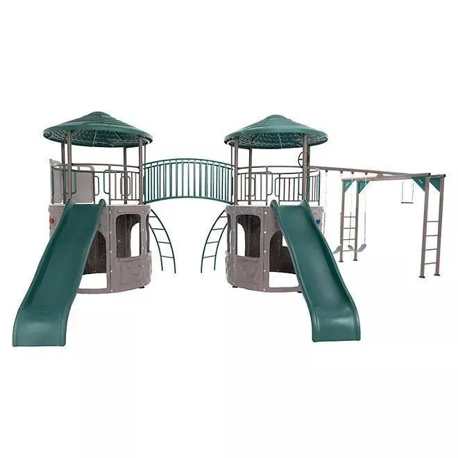 Lifetime 90966 Double Adventure Tower with Monkey Bars
