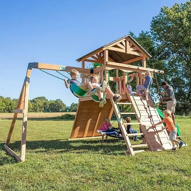 Backyard Discovery Endeavor Cedar Swing Set