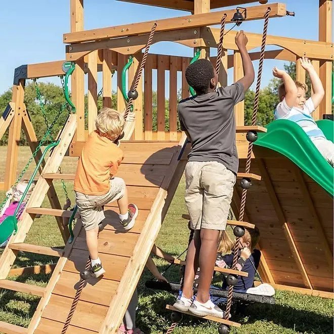 Backyard Discovery Endeavor Cedar Swing Set